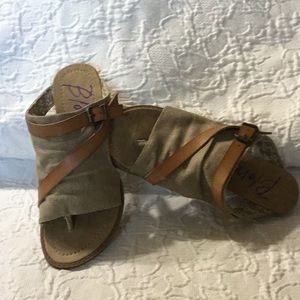 Blowfish Malibu Balla Wedge Sandals